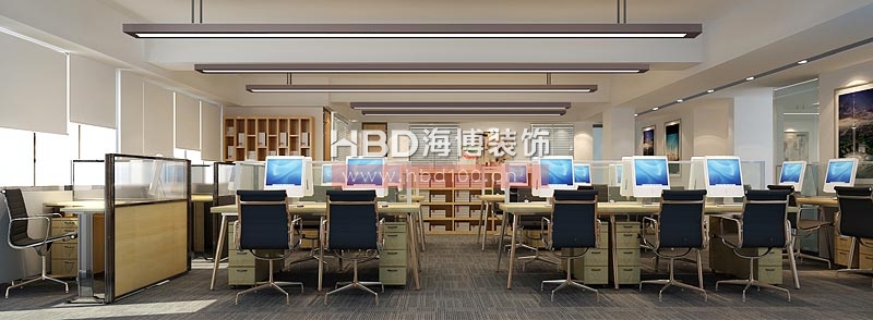 凡拓數(shù)碼科技辦公室裝修設計 辦公區(qū)設計